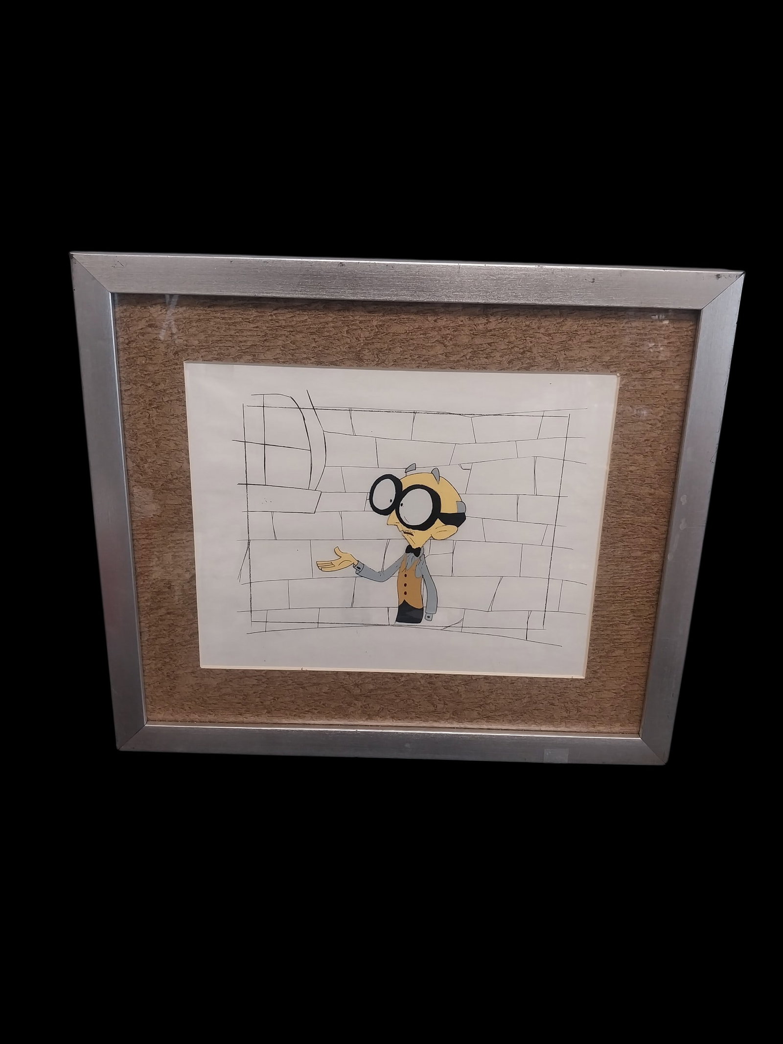 Animation Cell from HBO ' s Happily Ever After: Fairy Tales for Every Child.: Animation Cell of from HBO ' s Happily Ever After: Fairy Tales for Every Child. In good condition framed and Matted underglass measures 17.5 inches wide and 15 inches tall.============================