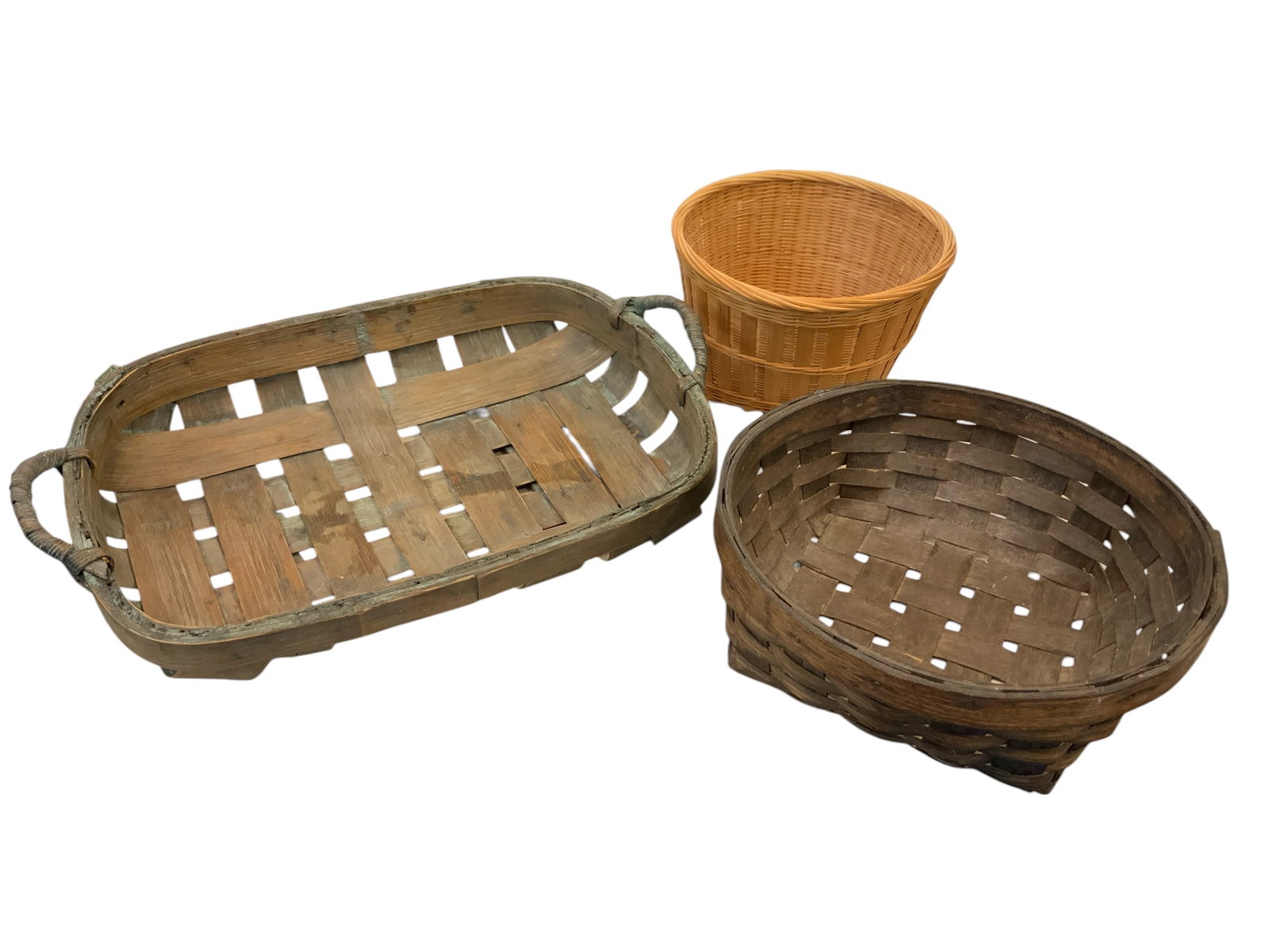 Baskets: Bread, Roll or Muffin, Rattan Organizer (1 of 8)