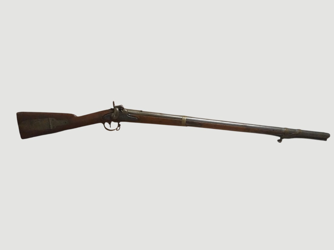 Antique Mississippi Rifle Model 1841 dated 1848: Antique Mississippi Rifle Model 1841 dated 1848 by Traon Philadelphia P.A. 5000 were made. Has a Smooth Boar measures 49 inches long.==================PLEASE READ===================Shipping for this l