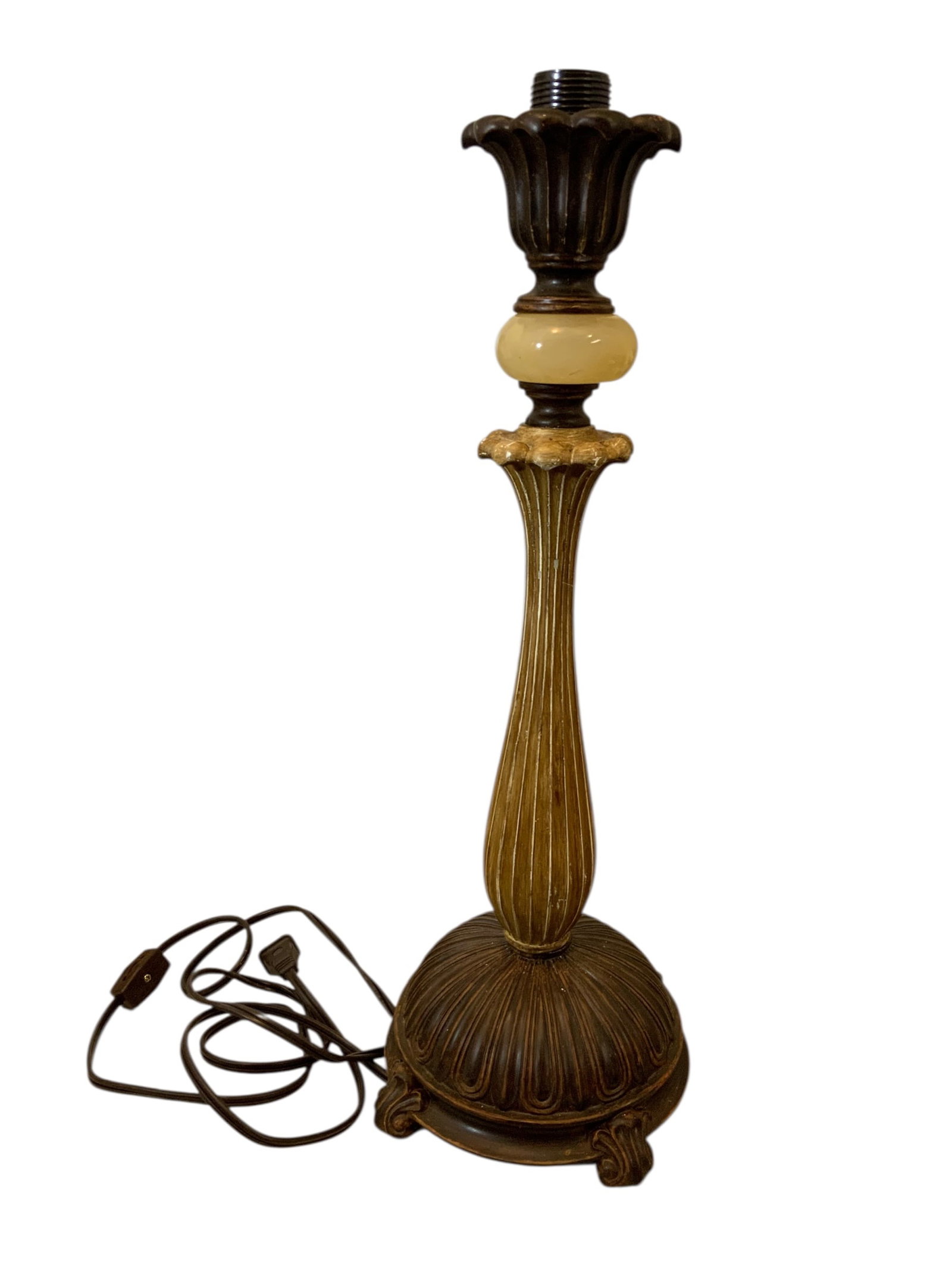 MCM Fluted Column Table Lamp (1 of 2)