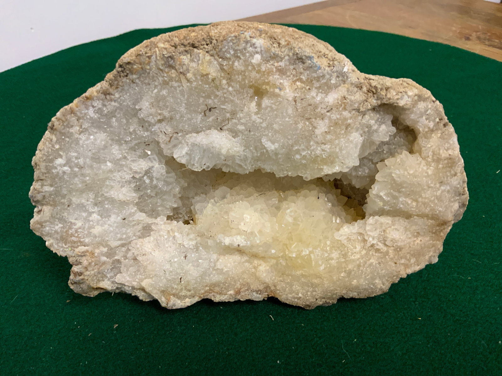 Large Quartz or Calcite Geode (1 of 4)