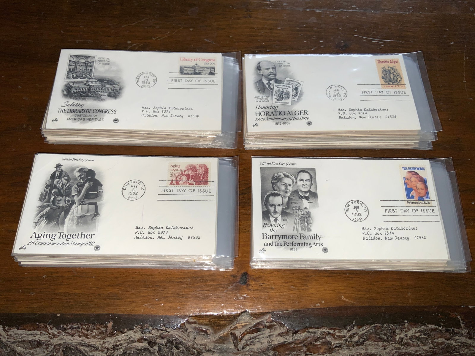 (80)FDC Mixed Subject Matter Mostly 1940s First Day of Issue (1 of 20)