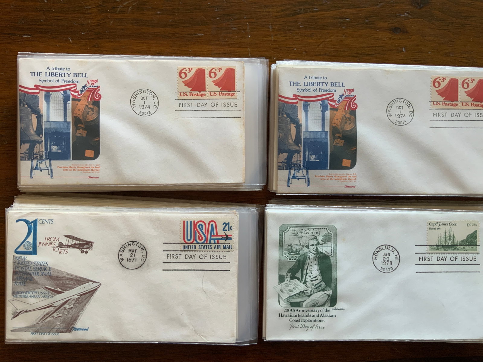 (80) FDC 1970s GENERAL INTEREST First Day of Issue Covers (1 of 20)