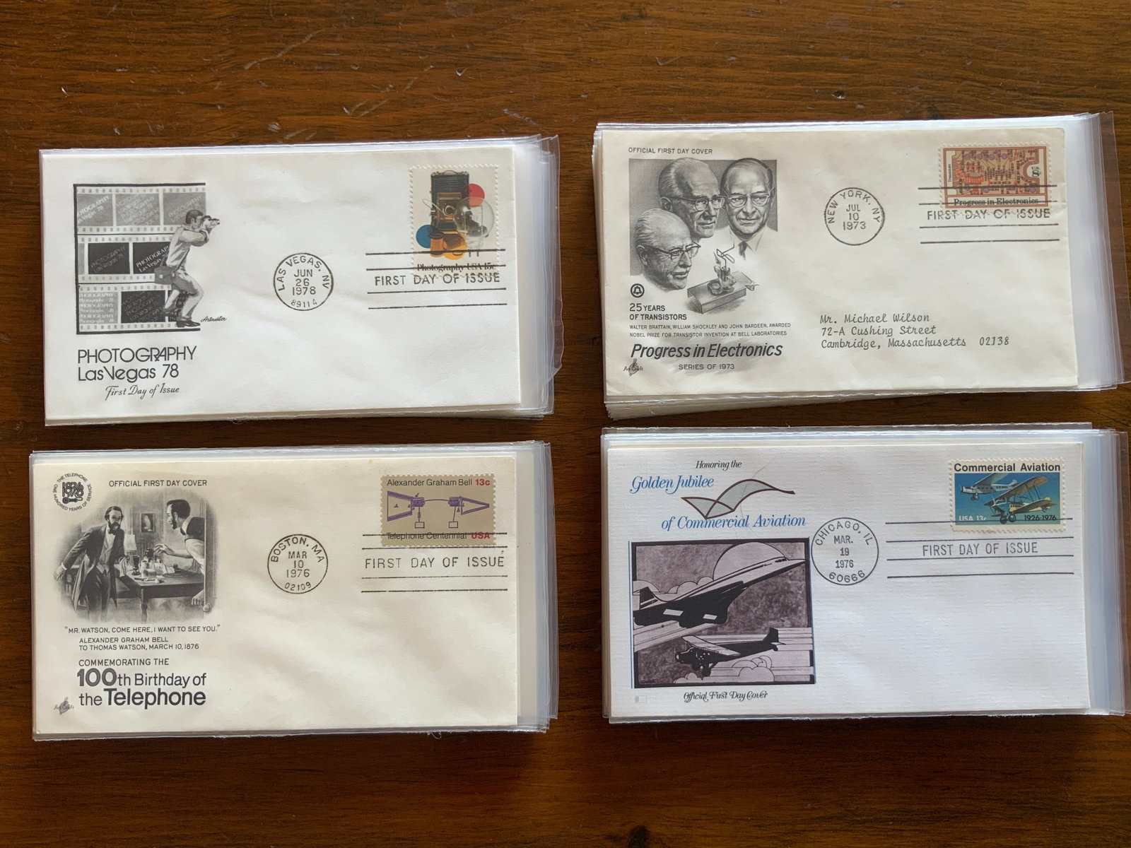 (80) FDC 1970s GENERAL INTEREST First Day of Issue Covers (1 of 20)