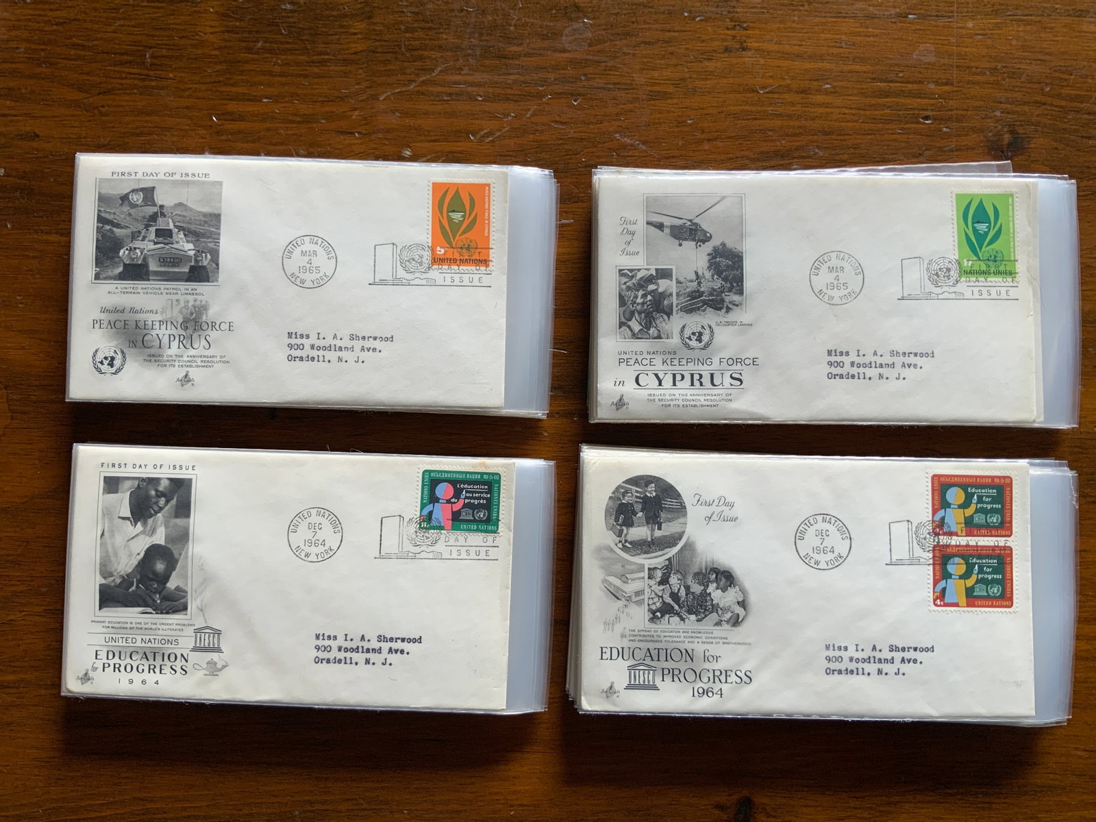 (80) FDC 1960s United Nations First Day of Issue Covers & Postcards (1 of 20)