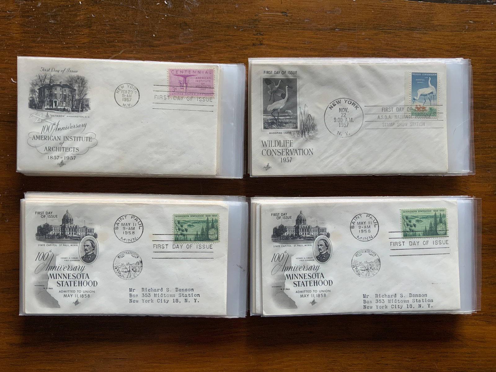 (80) FDC 1950s General Interest First Day of Issue Covers (1 of 20)