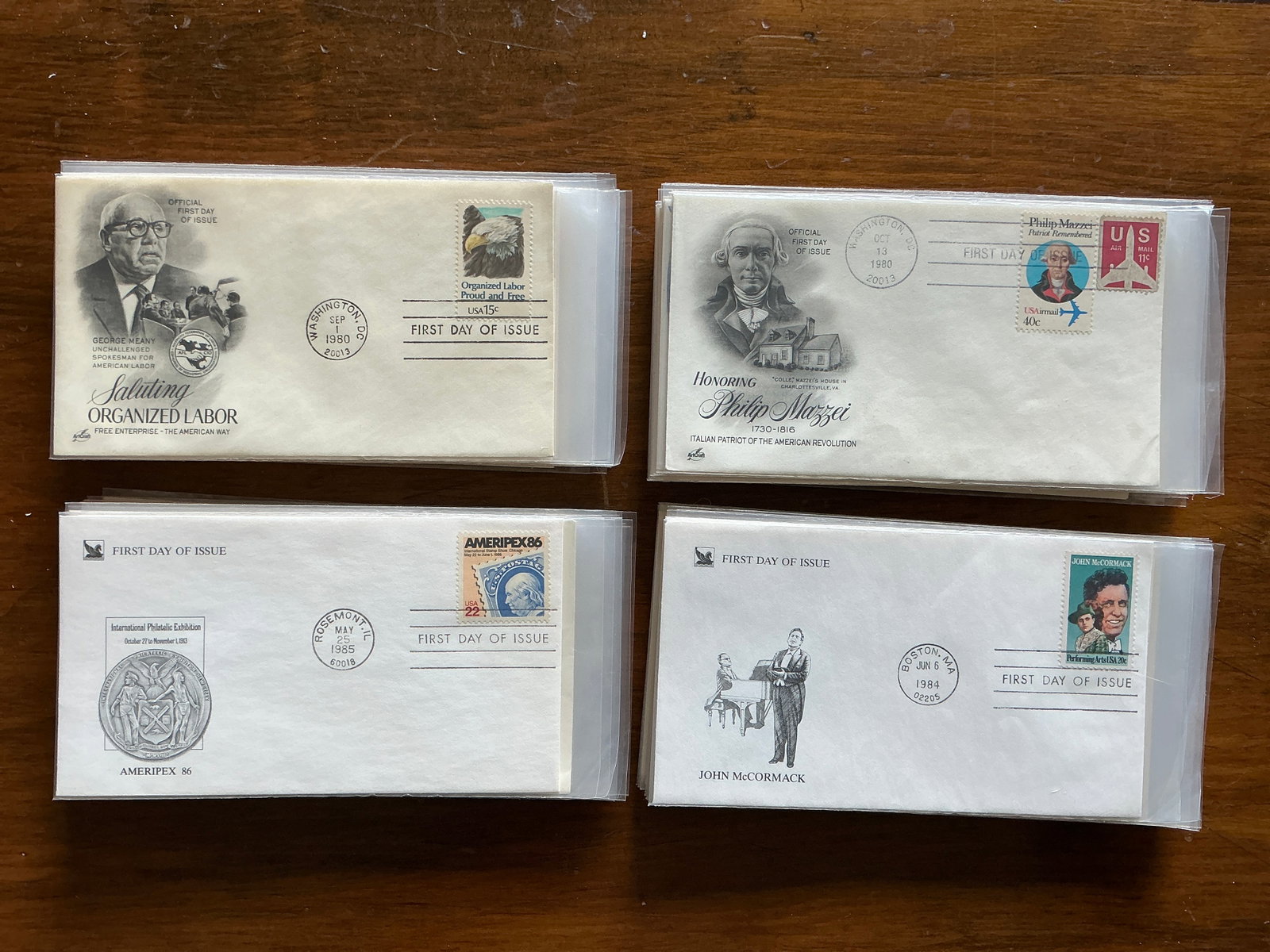 (80) FDC 1980s General Interest First Day of Issue Covers. (1 of 20)
