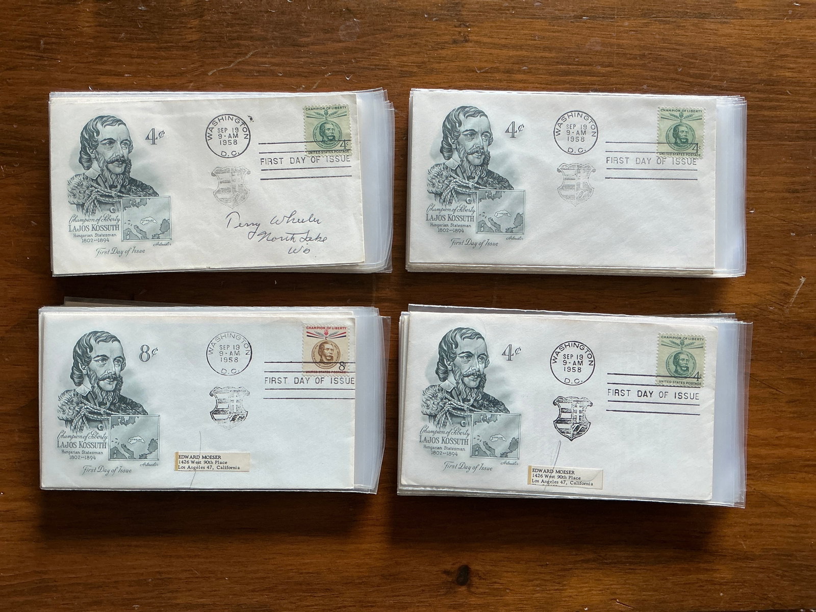 (80) FDC 1950s General Interest First Day of Issue Covers (1 of 20)
