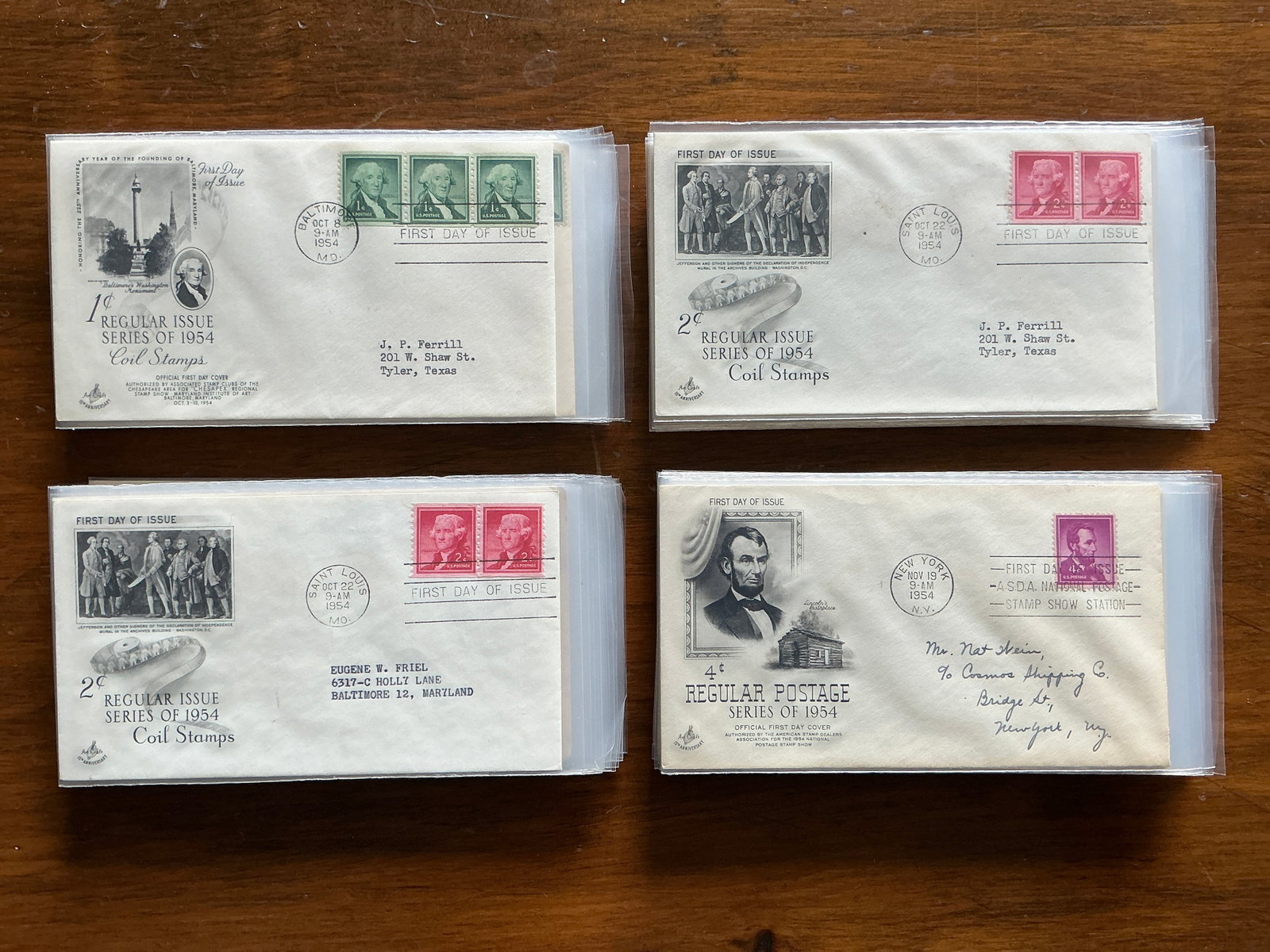 (80) FDC 1950s Champions of Liberty & General Interest First Day of Issue Covers (1 of 20)
