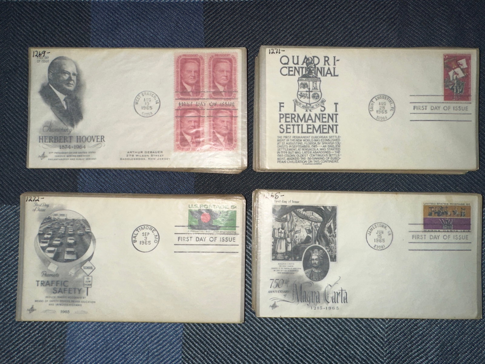 (80) FDC 1960s General Interest First Day of Issue Covers (1 of 20)