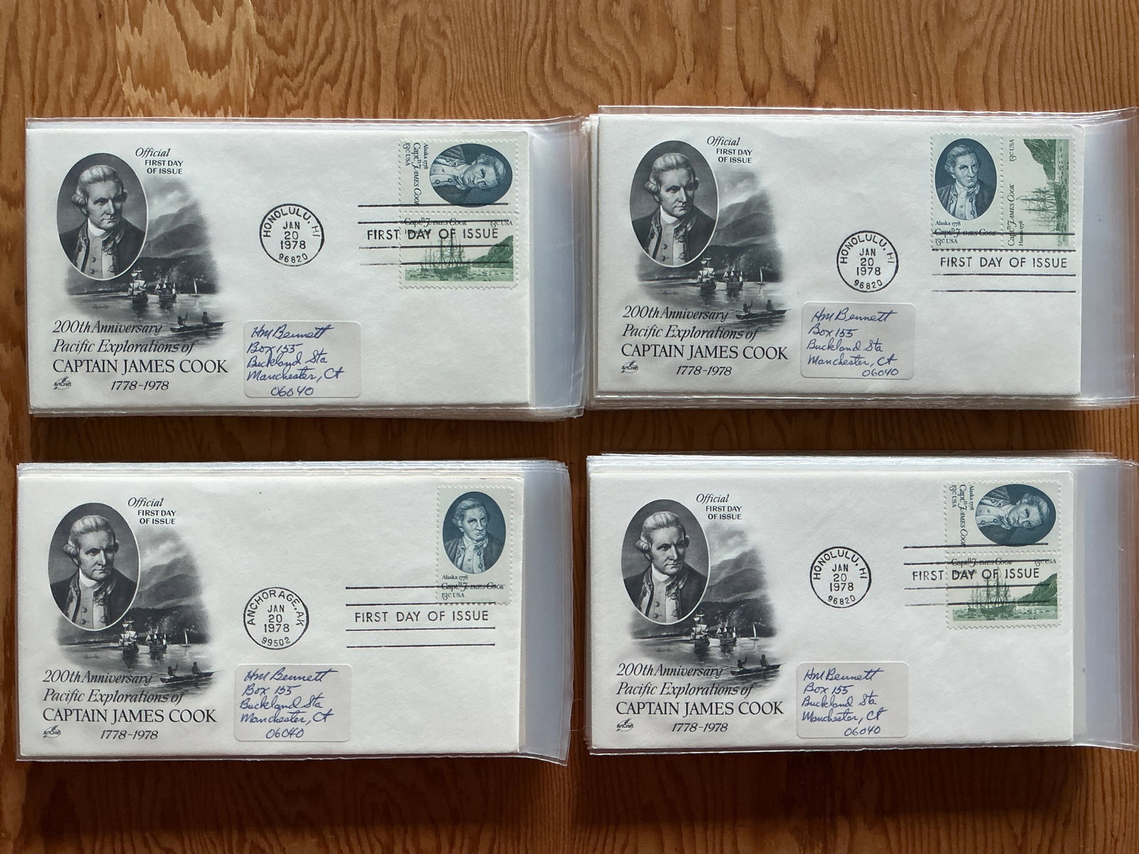 (80) FDC 1970s General Interest First Day of Issue Covers (1 of 20)