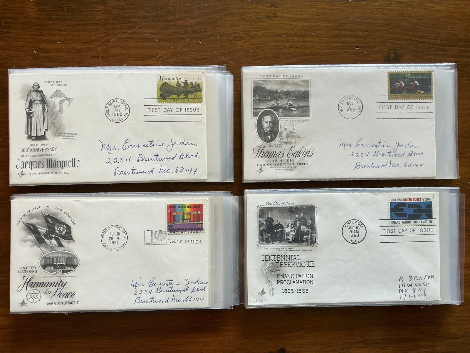 (80) FDC 1960s General Interest First Day of Issue Covers (1 of 20)
