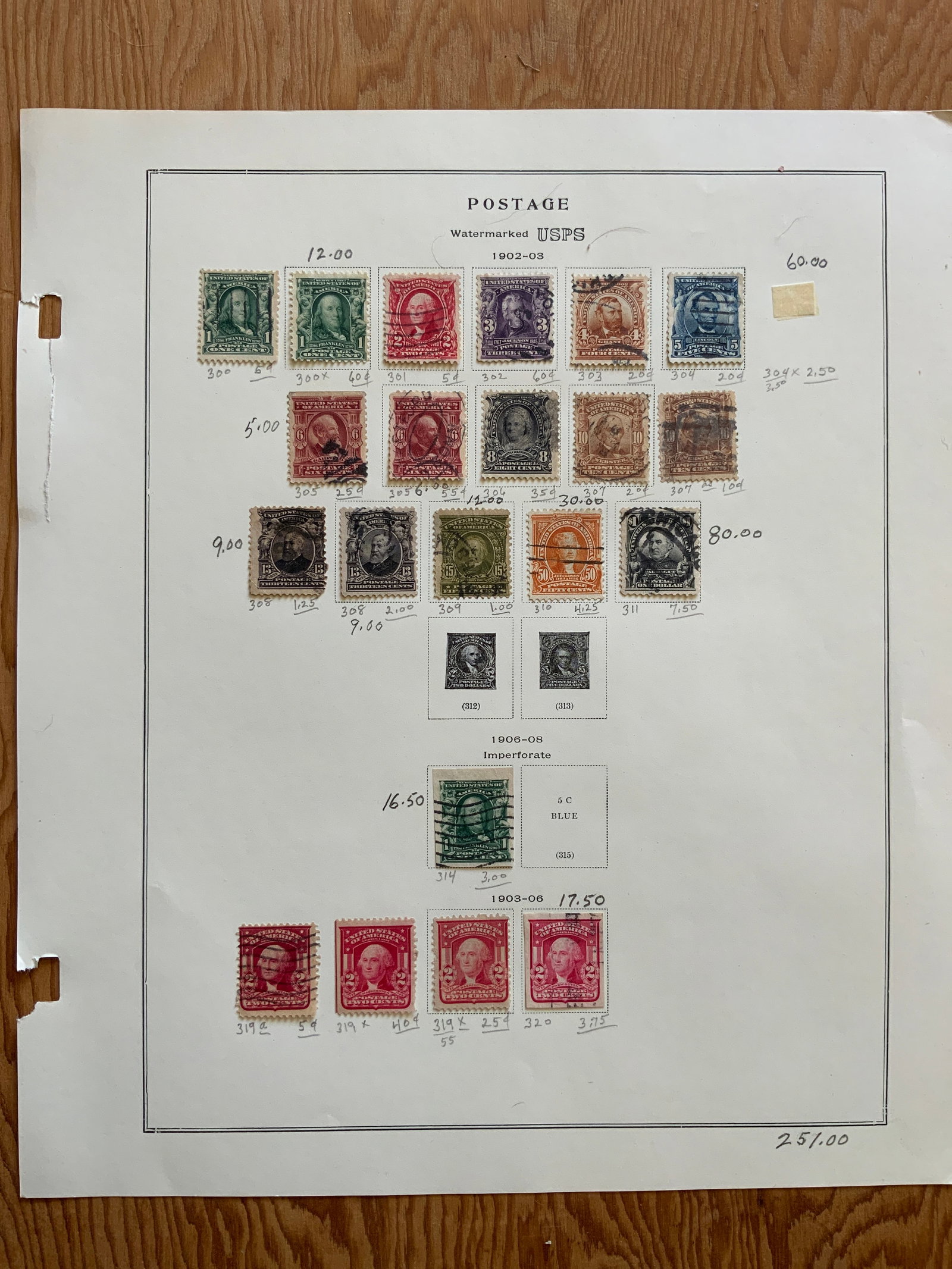 (19) Assorted Album Pages With Attached Stamps + Stock Pages (1 of 19)