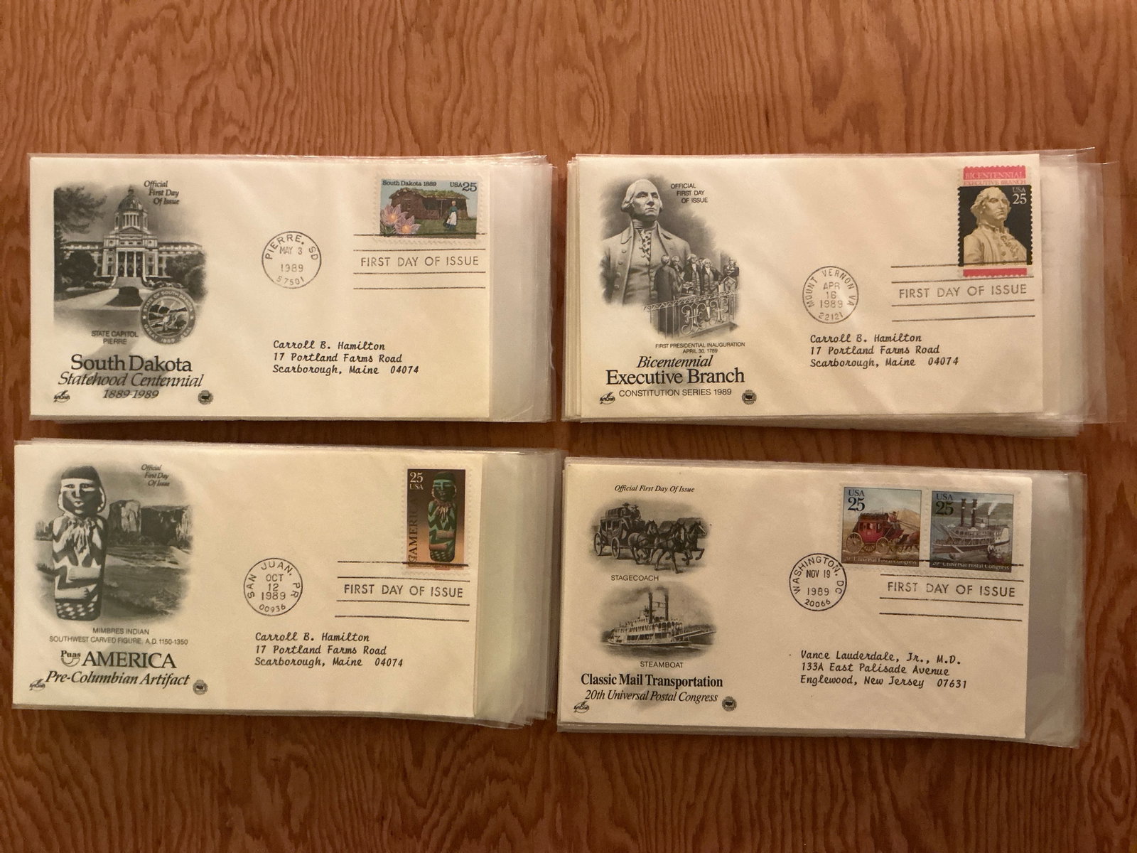 (80) FDC General Interest 1980s First Day of Issue Covers (1 of 20)