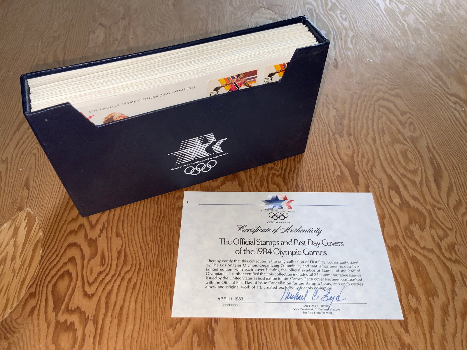The Official Stamps and First Day Covers of the 1984 Olympic Games (1 of 13)