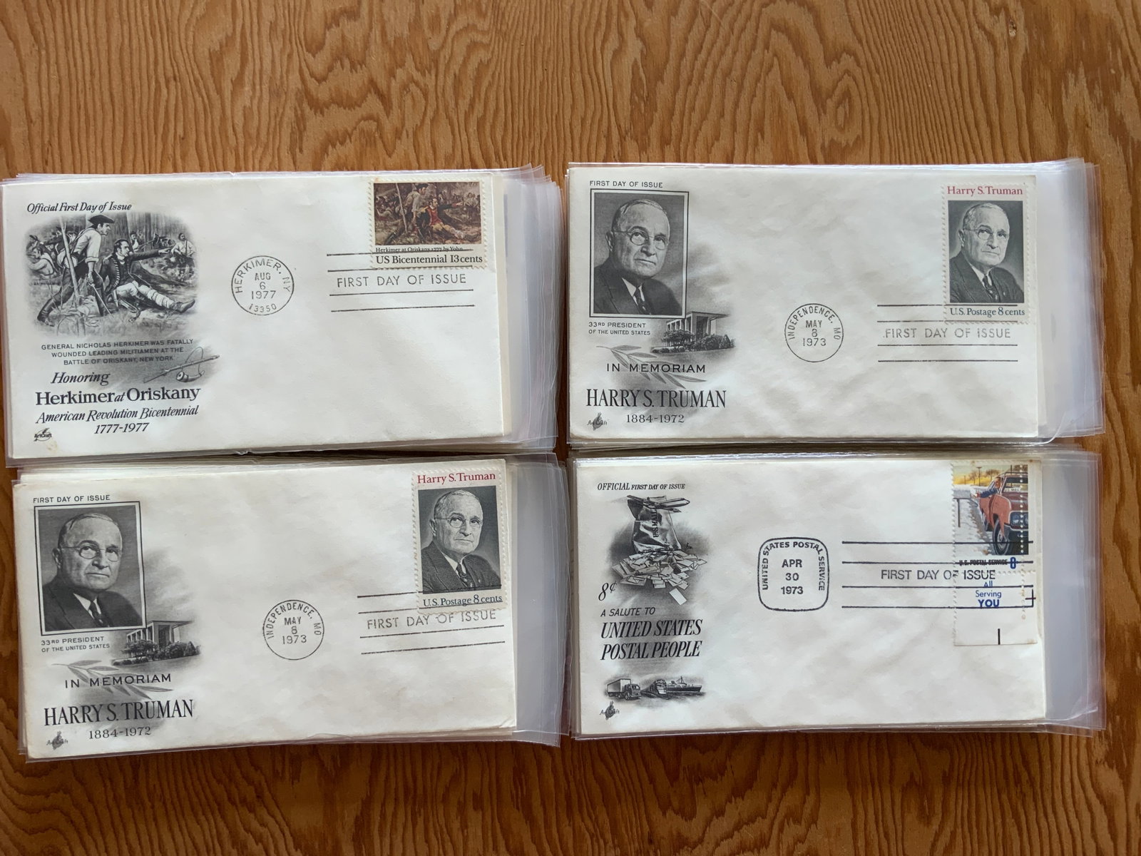 (80) FDC Random Years General Interest First Day of Issue Covers (1 of 20)