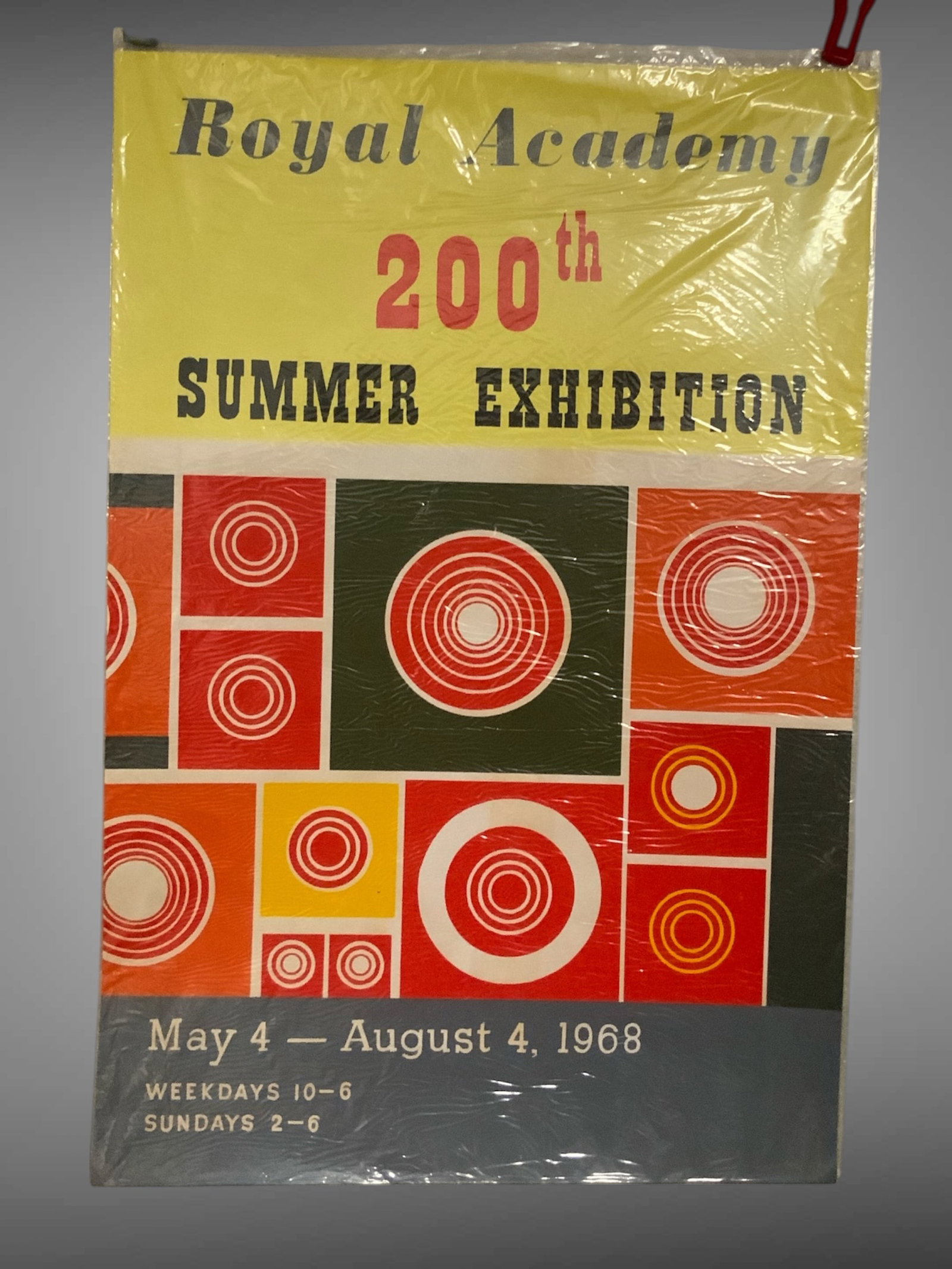 Poster: 1968 Royal Academy 200th Summer Exhibition Edward Bawden (1 of 3)