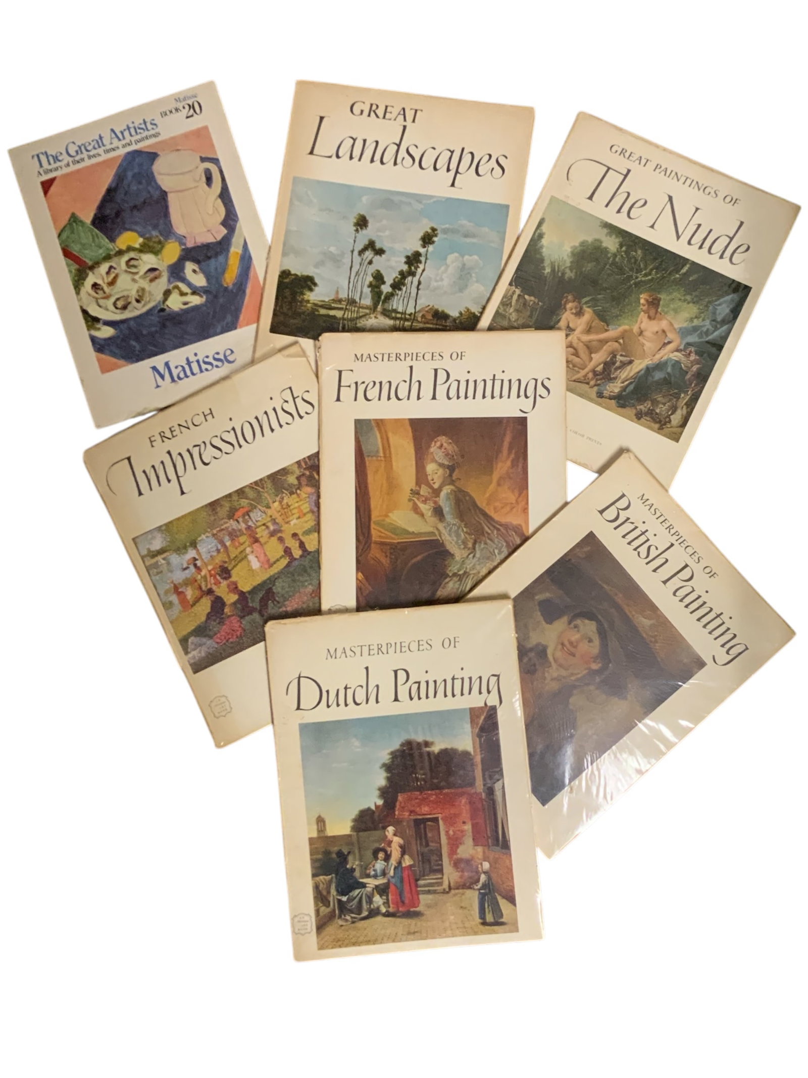 Vintage Abrams Art Books Landscapes - Impressionists - Nude - French, Dutch, British Painting (1 of 7)