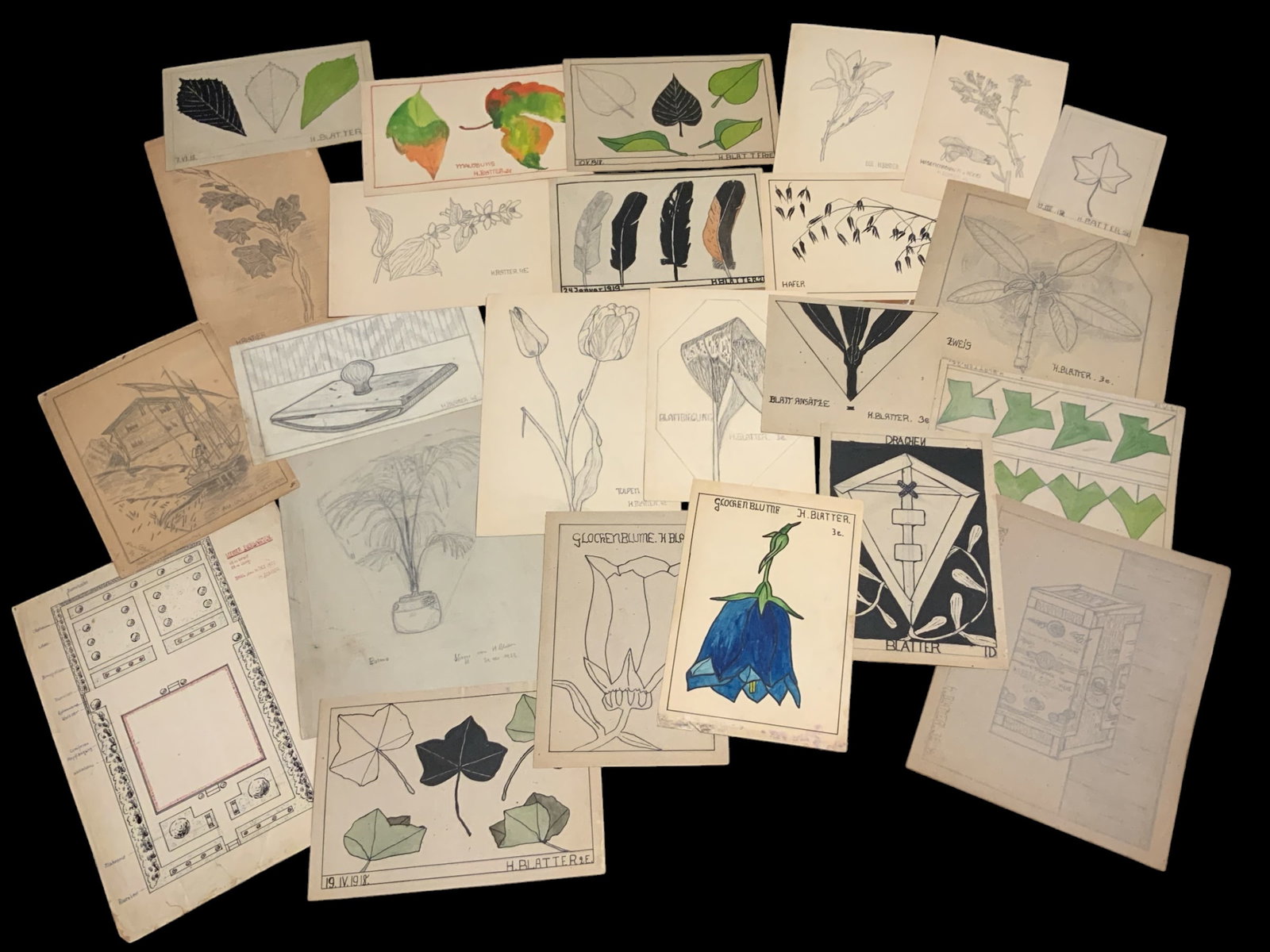 Drawings: H. Blatter (1 of 4)