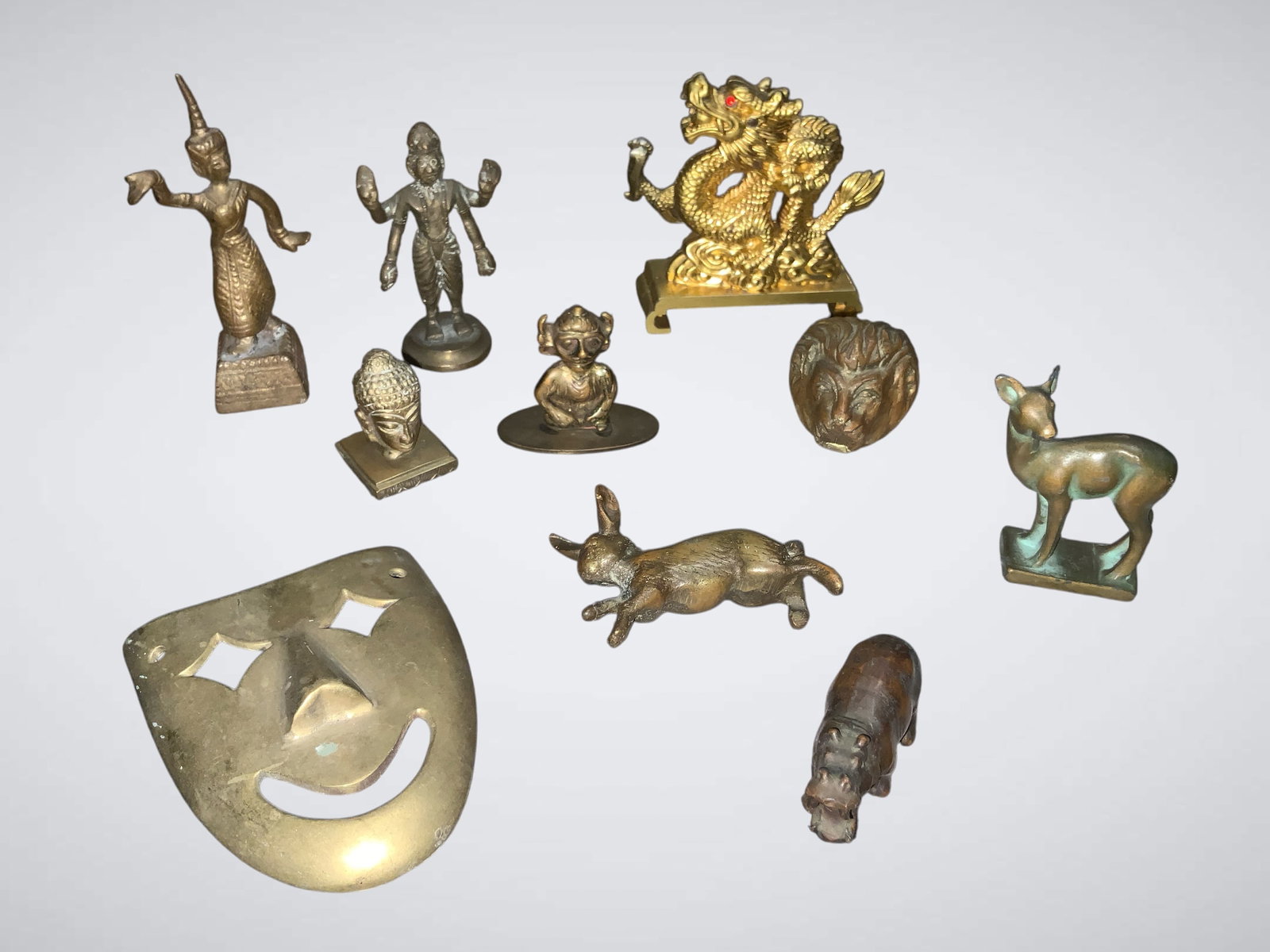 Collection Brass / Bronze Figures Animals Decor Pieces (1 of 4)