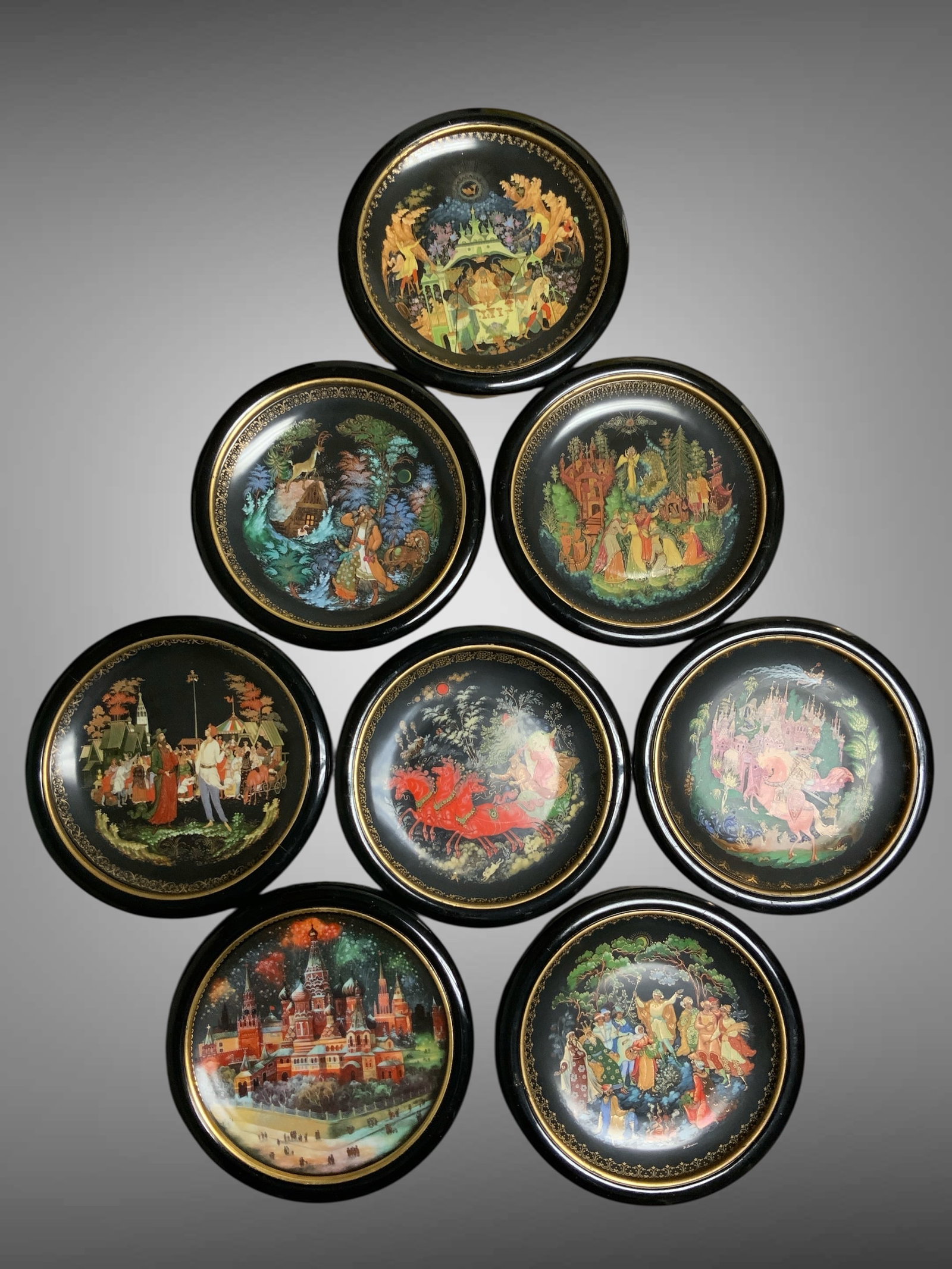 (8) Russian Legends Collectors’ Plates & Frames Bradford Exchange (1 of 10)