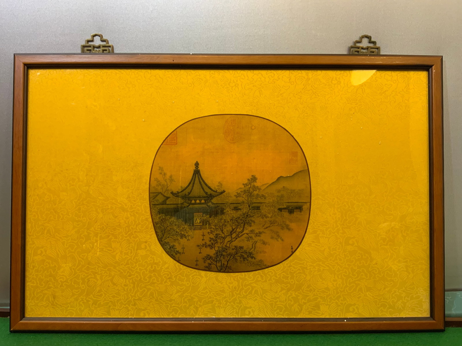 Ma Lin “Waiting For Guests By Lamplight”: Ma Lin “Waiting For Guests By Lamplight”. Under plastic. Attached provenance identifies this as signed. 17” x 26 1/2”. . >>>>>>>>>>>>>>READ—-READ—-READ—-Shipping for this lot