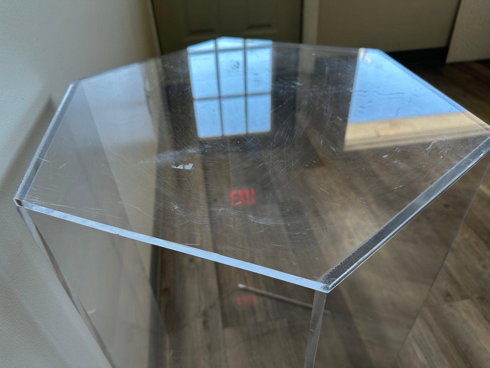 Acrylic Hexagonal Stand - 4