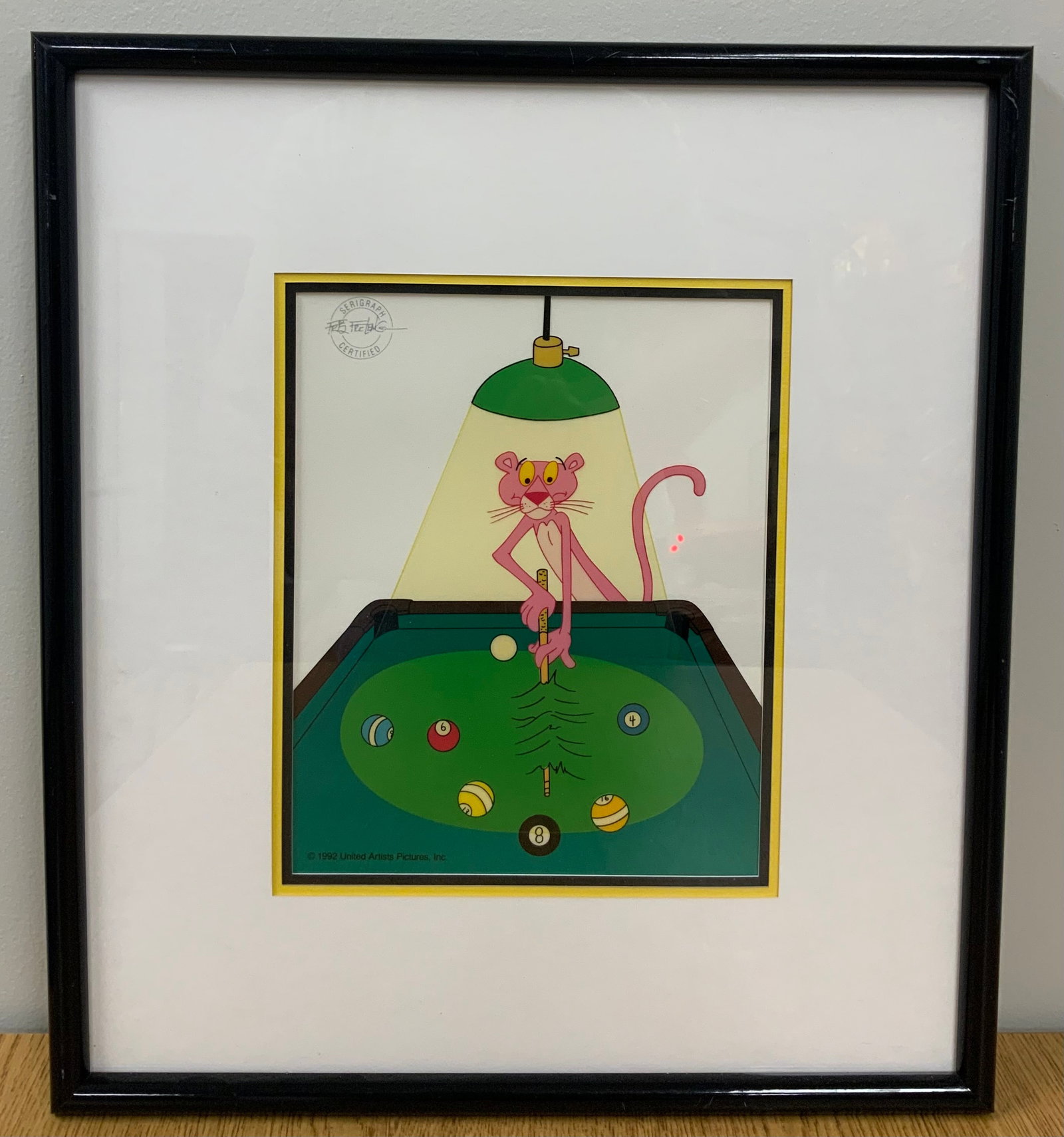 Animation Cell: PINK 8 BALL Disney / Sericel COA included (1 of 4)