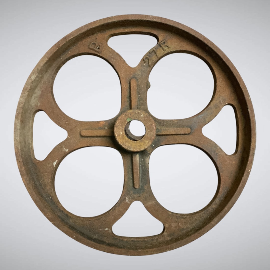 Vintage Industrial Wheel / Belt Pulley (1 of 4)