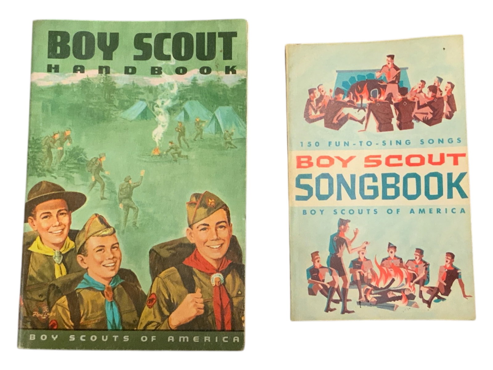 1967 BOY SCOUT HANDBOOK and 1963 BOY SCOUT SONGBOOK (1 of 3)