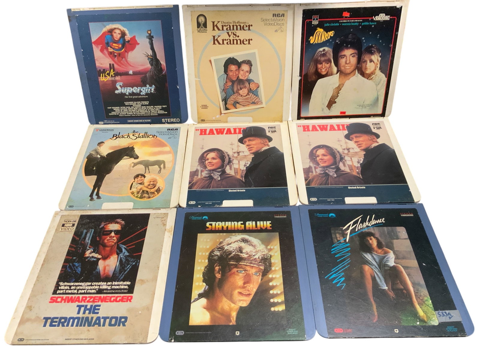 Vintage Video Discs Movies CED (1 of 3)