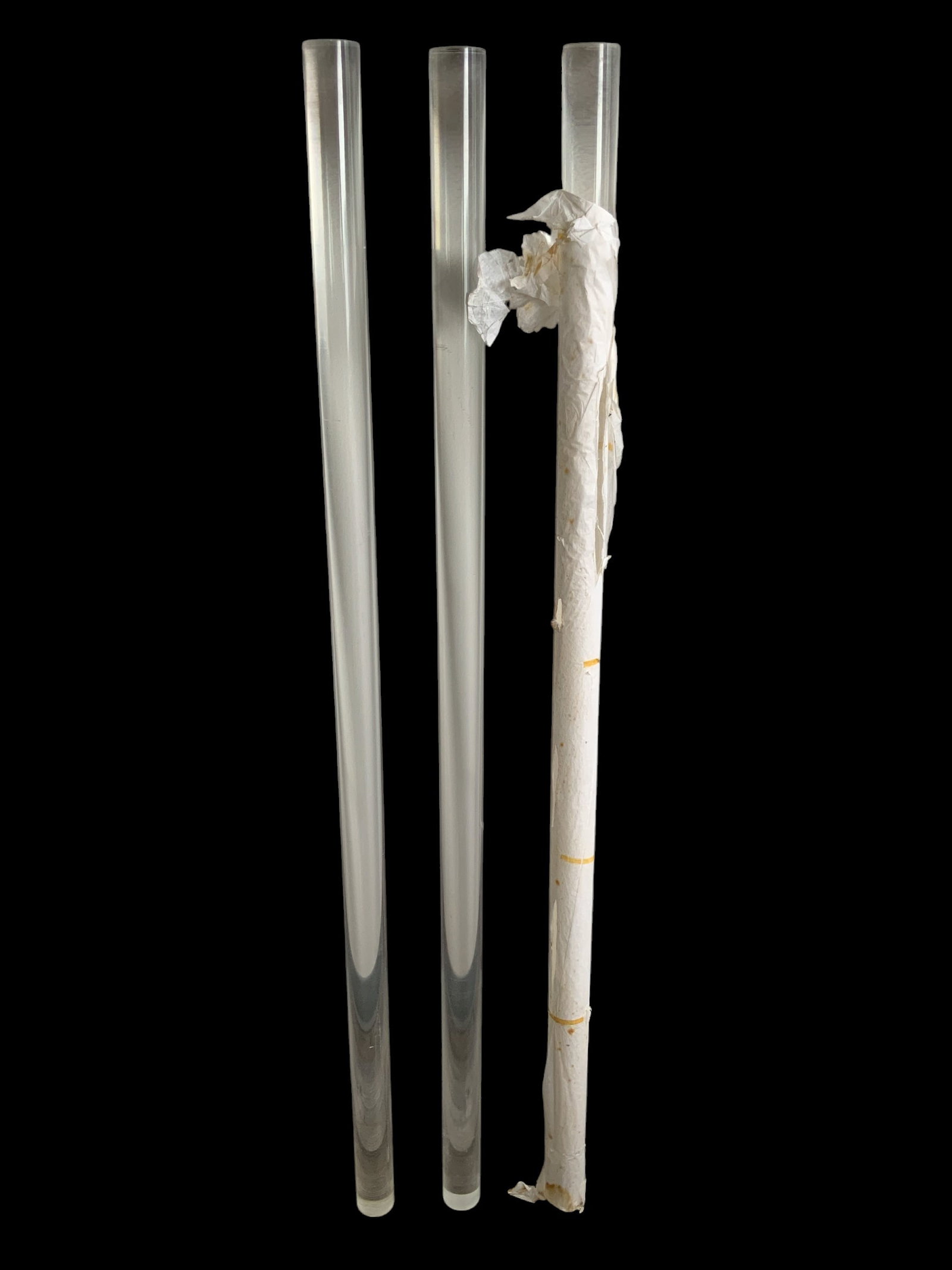 (3) Acrylic Dowel / Rod 1 3/4" diameter 48" long(each) (1 of 3)