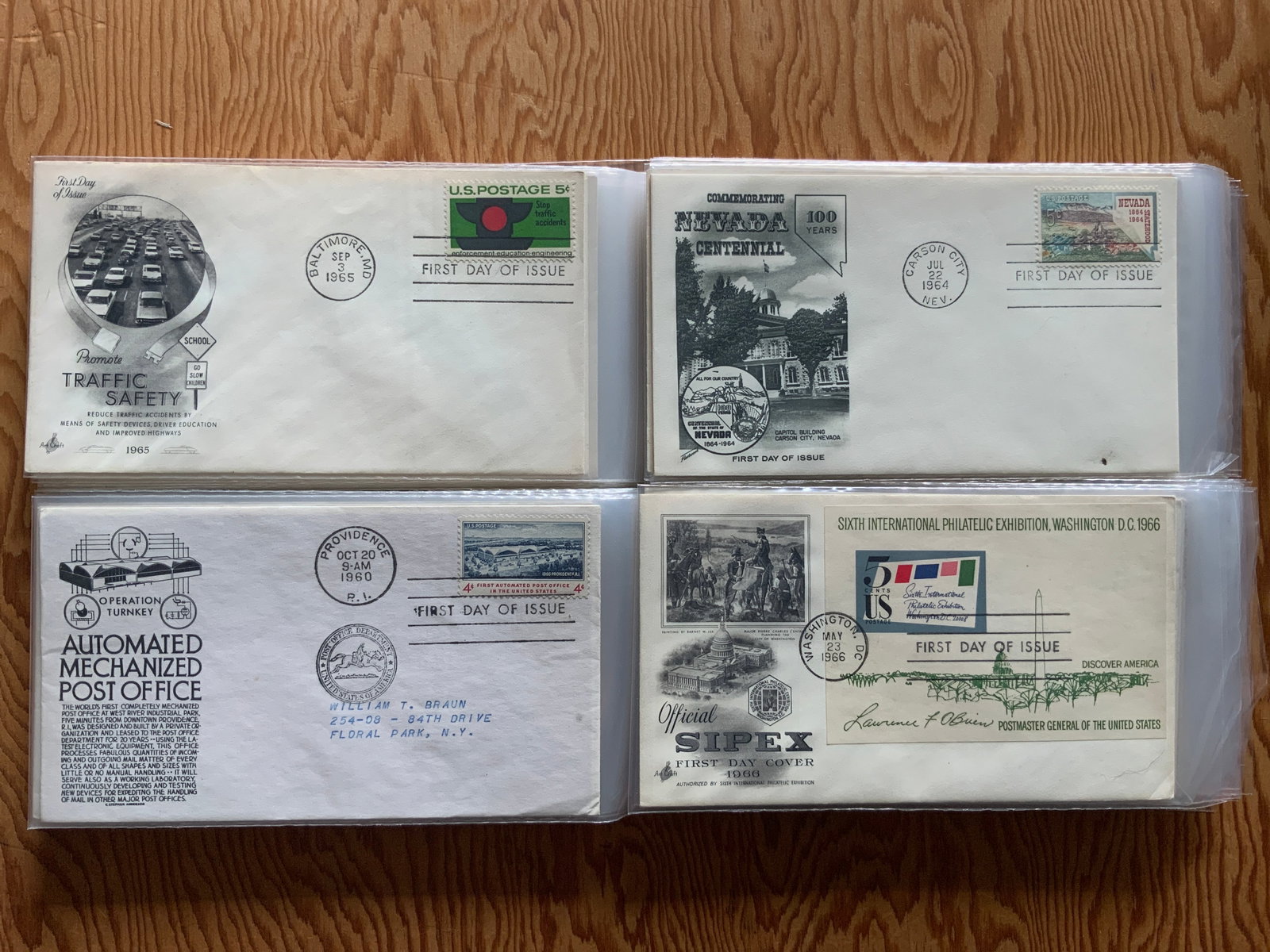 (80) 1960s United States Covers FDC(mostly) First Day of Issue.