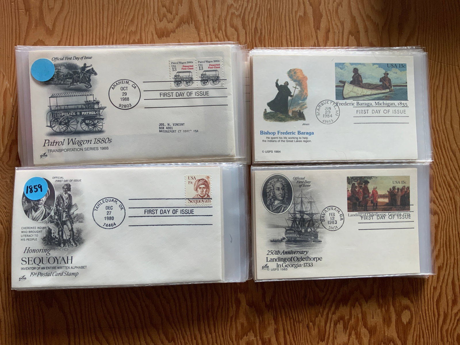 (80) 1980s United States Covers FDC(mostly) First Day of Issue Envelopes and Postcards: (80) 1960s United States Covers FDC(mostly) First Day of Issue. Some of the postcards have a second postcard attached that has no cachet and has not been postmarked. Essentially free postage. . UNGRAD