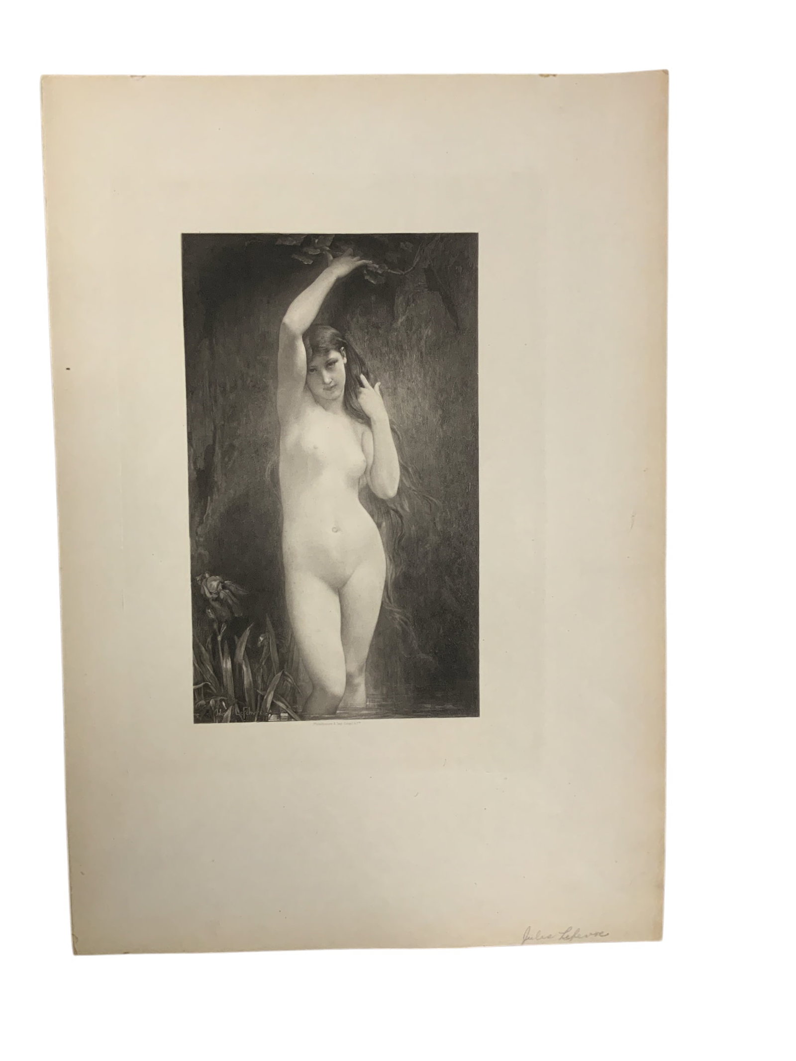 Photogravure Print After Jules Lefebvre Goupil & Co. (1 of 3)