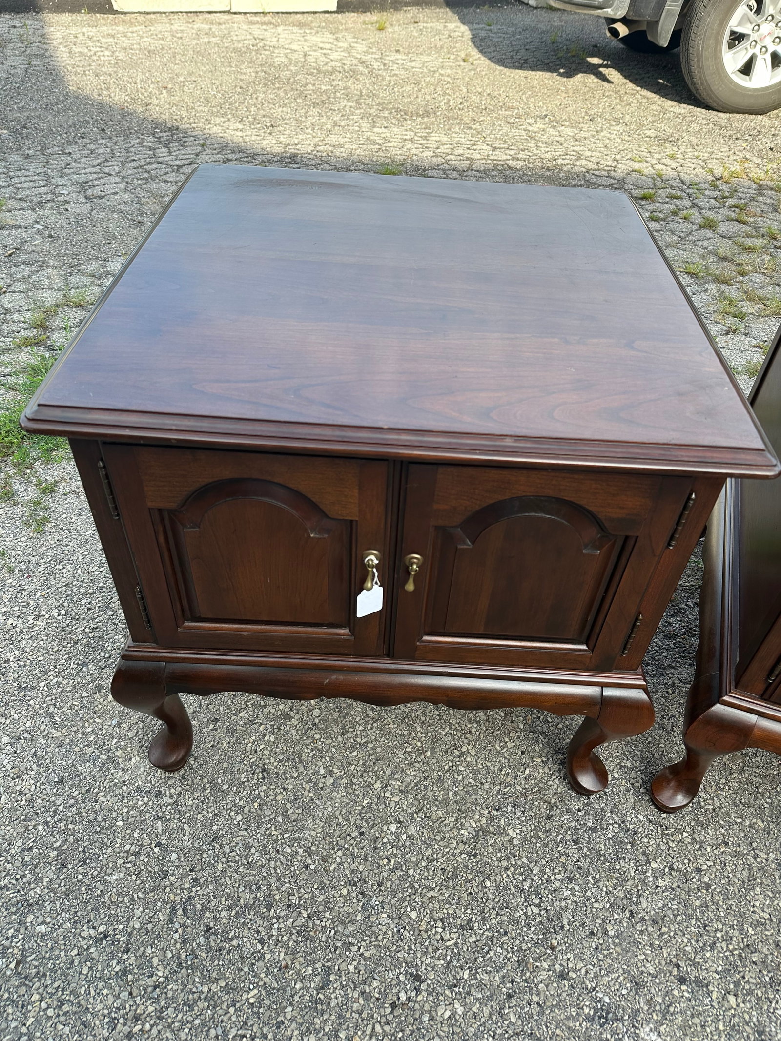Pair End Tables / Cabinets - 2