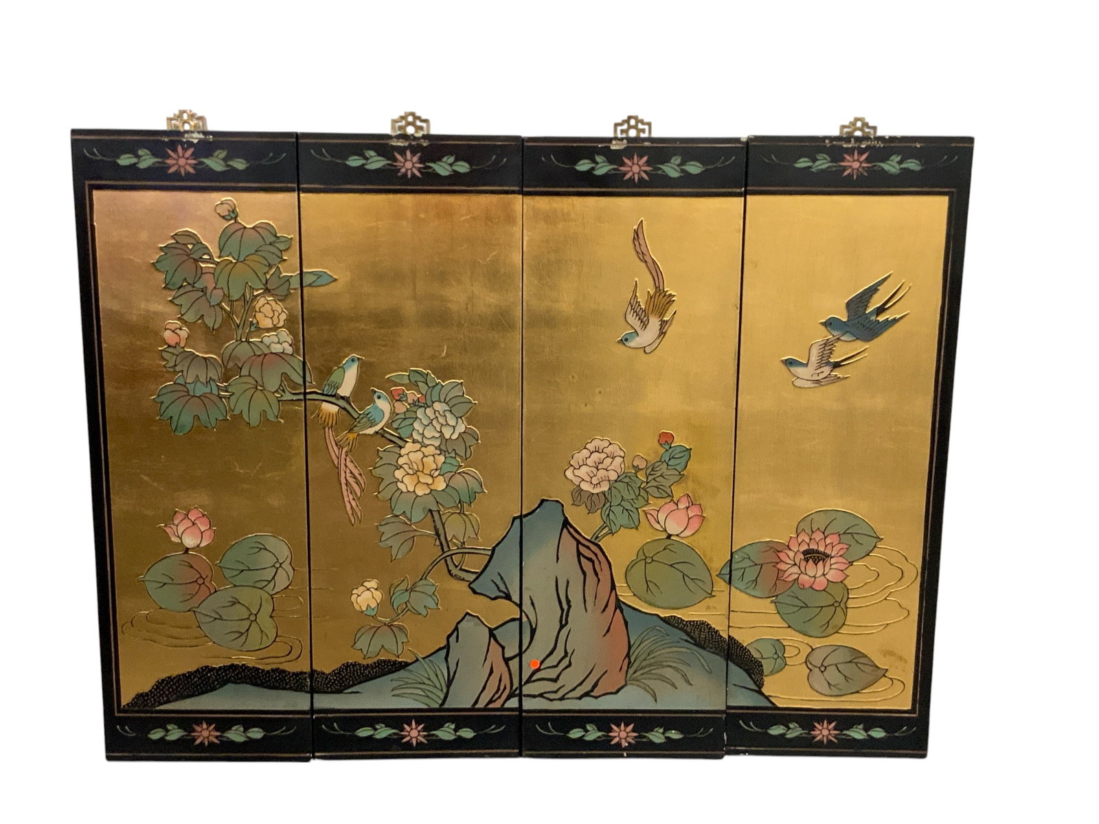 4pc set Asian Wall Panel Art (1 of 3)