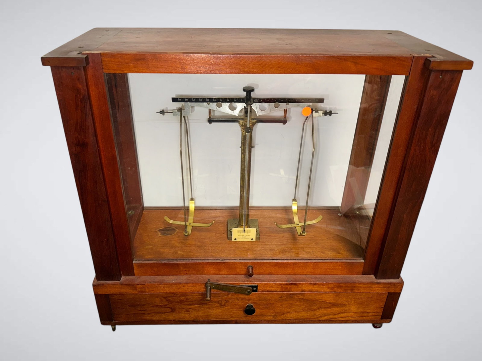 Vintage Wooden Cased Analytical / Apothecary Balance Voland & Sons (1 of 8)