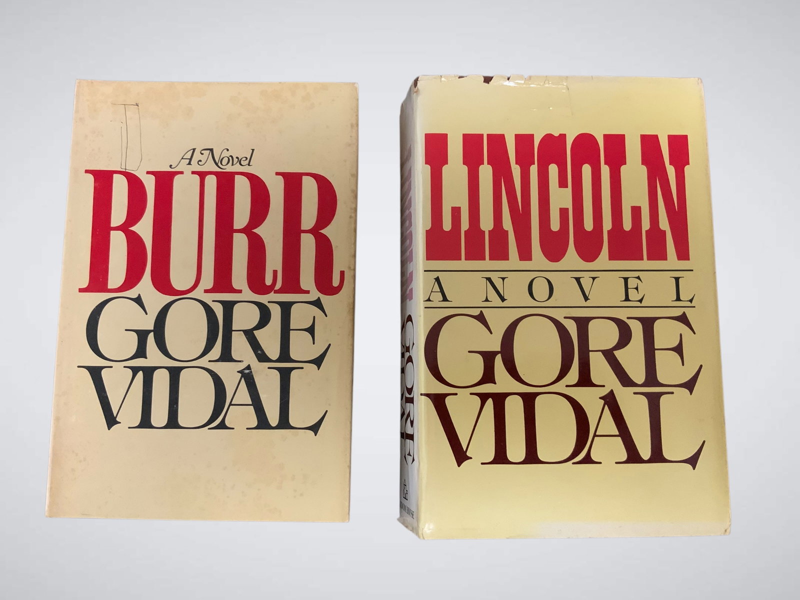 Books: Novel ~Burr ~ Lincoln by Gore Vidal (1 of 7)