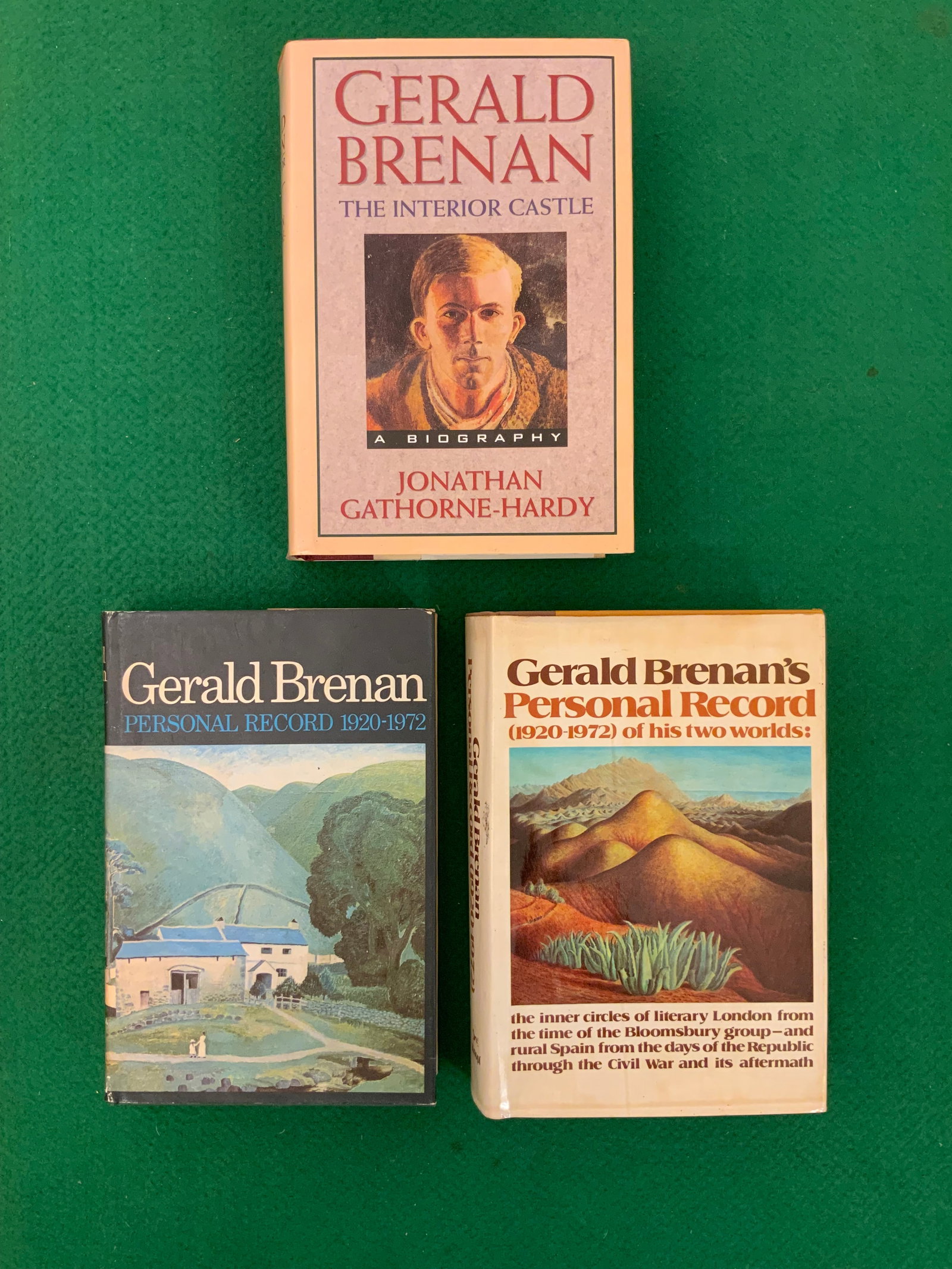 Books: Gerald Brenan, British Writer & Historian Personal Record - Biography by Hardy (1 of 4)
