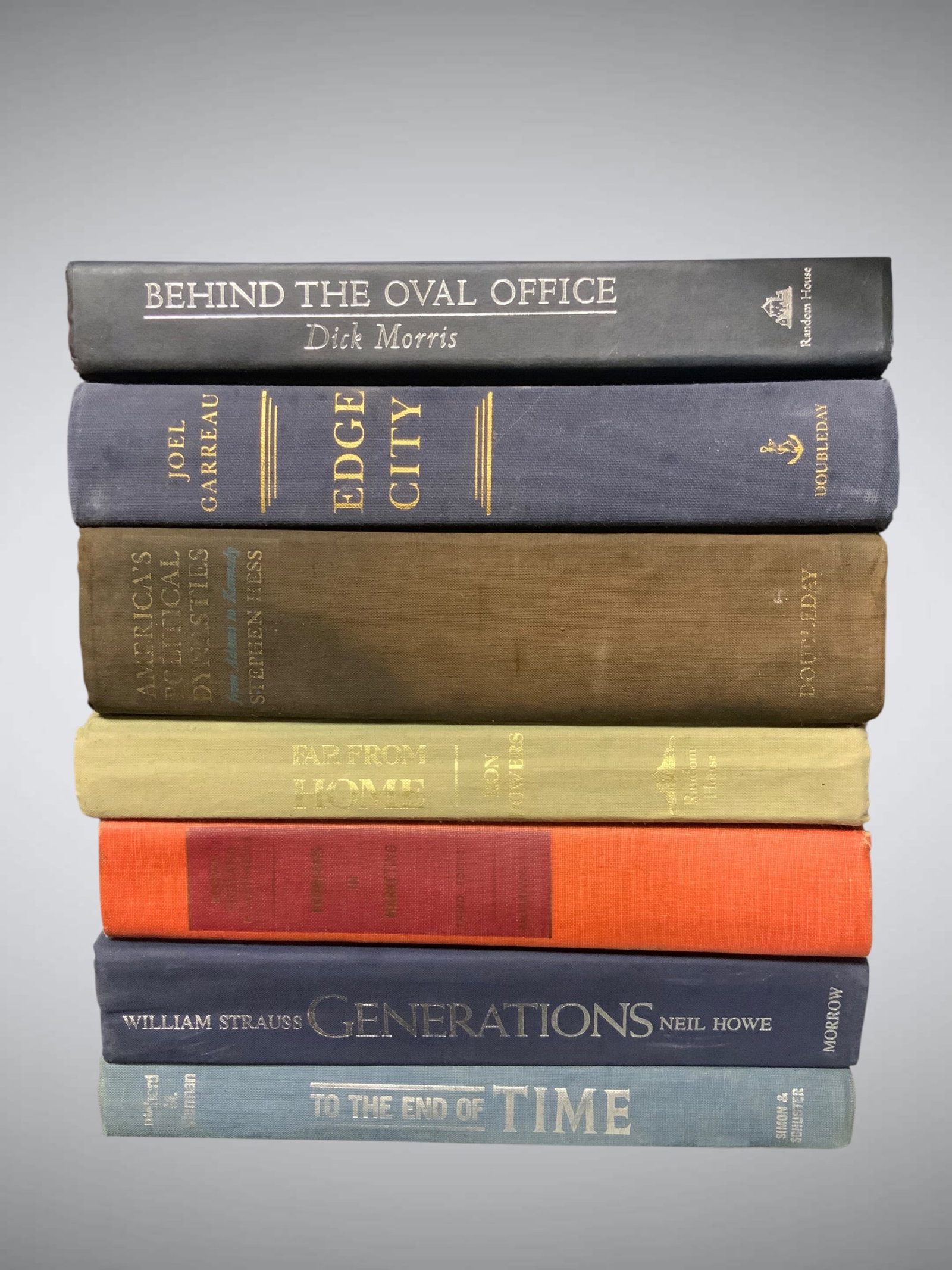 Books: Non-fiction - Ron Powers ~ Dick Morris ~ William Strauss (1 of 15)