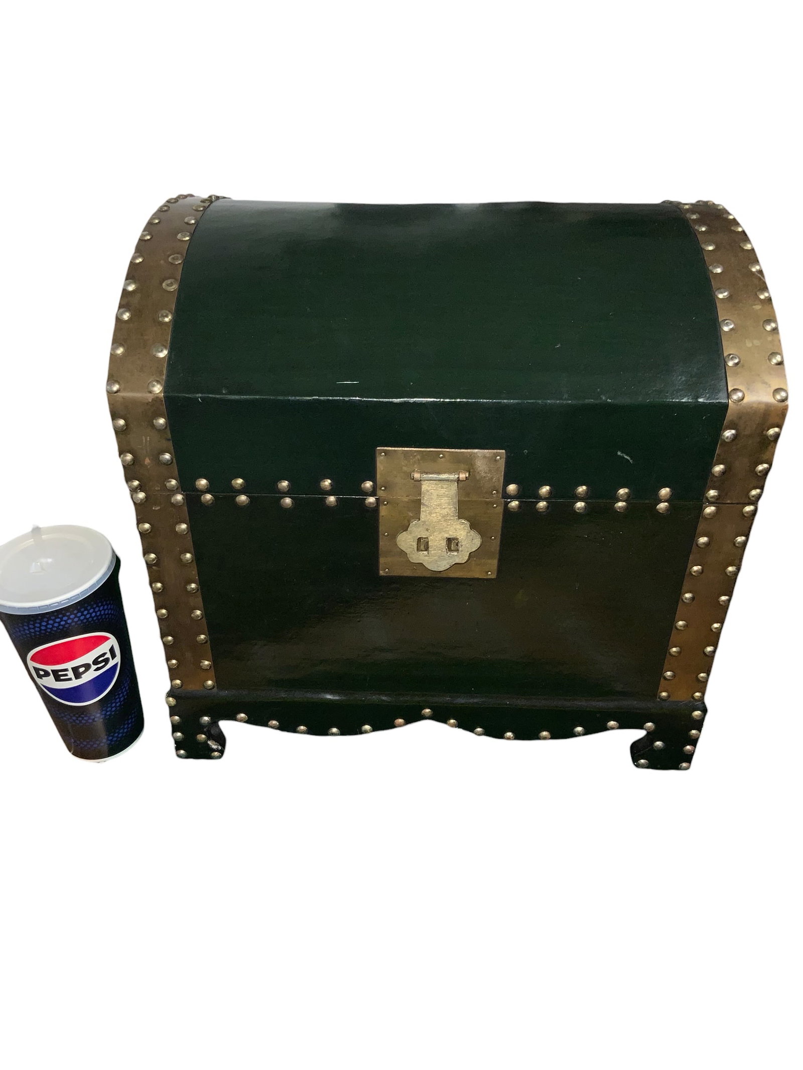 Vintage Decorative Dome-top Storage Chest / Treasure Trunk (1 of 5)