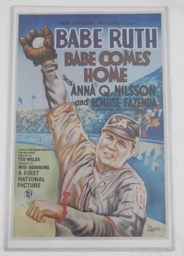 Babe Ruth Babe Comes Home Lobby Poster Card 11x17