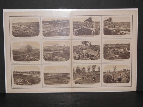 Atlas Union Confed Armies CivilWar Map PltCXXVIII