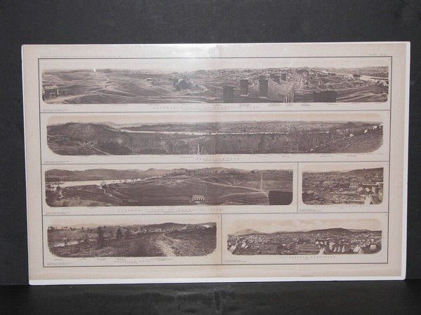 Atlas Union Confed Armies Civil War Map PltCXXX