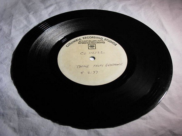 RARE 8" Acetate The Godfather Summer of 42 Themes