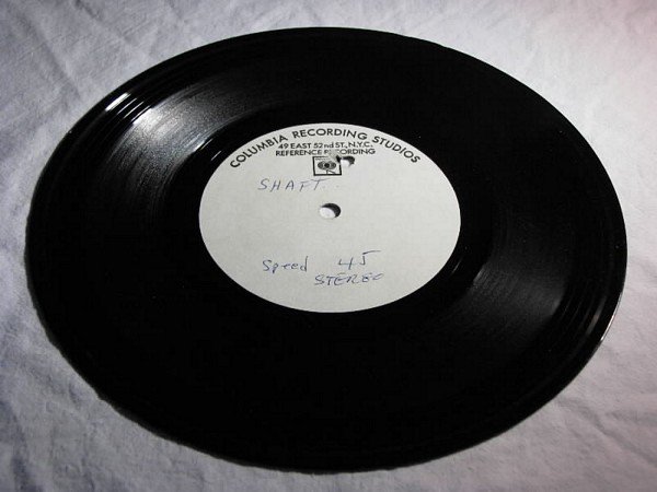 RARE Isaac Hayes Theme From Shaft 8" Acetate
