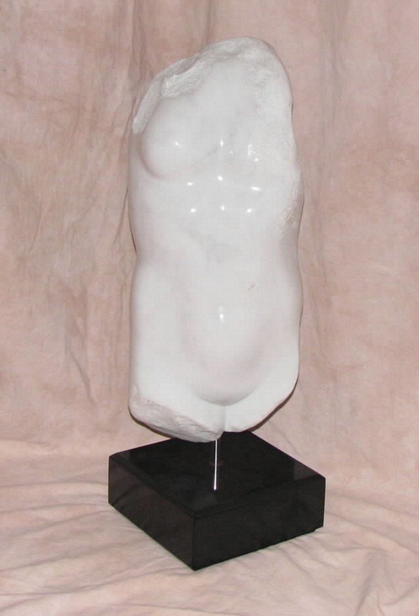 Signed Anthony Quinn INNOCENCE Marble Sculpture
