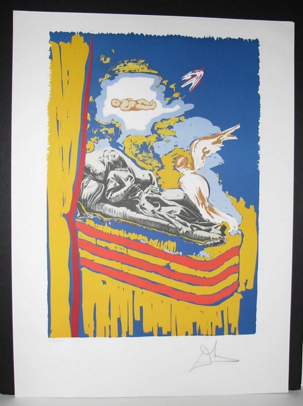 Salvador Dali Signed Litho IMMACULATE CONCEPTION