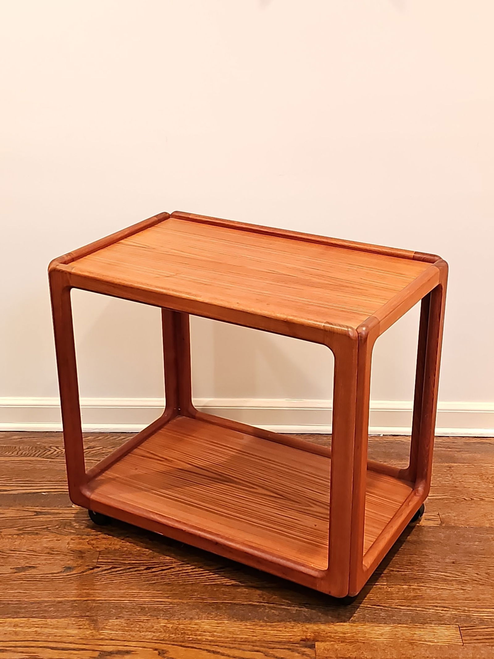 Danish Mid-Century Teak Serving Trolley (1 of 10)
